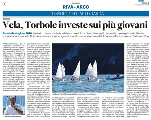 Local Newspaper "Trentino" 